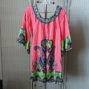Flying Tomatoe Western Dress Large
